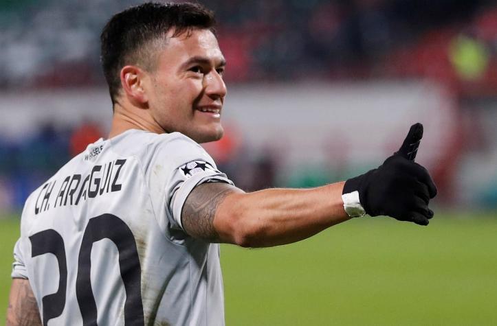 "No es de este planeta": La genial asistencia de Aránguiz en triunfo del Leverkusen por la Champions