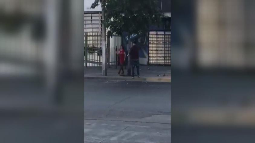 [VIDEO] A disparos comerciantes defienden sus locales en La Cisterna