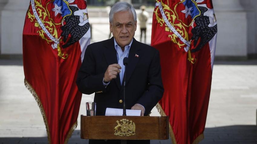 Piñera fija proyectos prioritarios en seguridad pública: "Llegó el momento de decir basta"