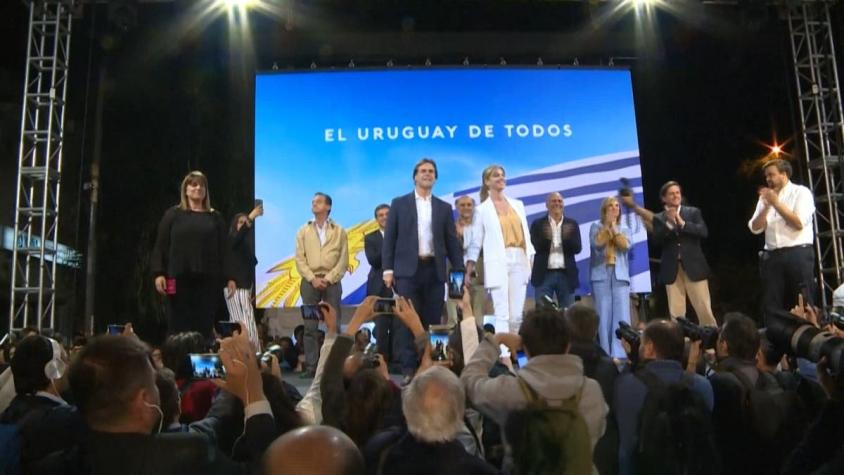 [VIDEO] Derecha vuelve a gobernar en Uruguay tras 15 años de la mano de Luis Lacalle Pou