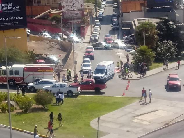 Atropello múltiple en Antofagasta deja un fallecido y dos personas heridas