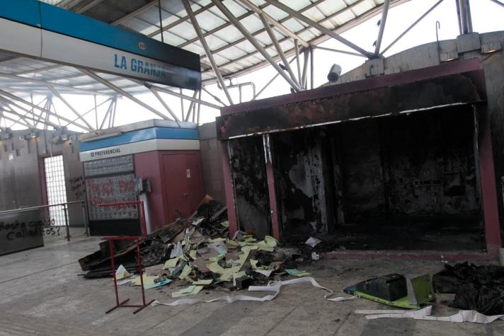 Detienen a otro presunto autor de incendio en estación de Metro La Granja