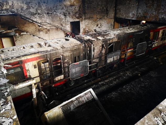 Fiscal y responsables por incendios en el Metro: "es cosa de tiempo que sean identificados"