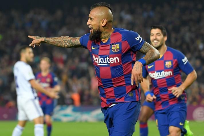 Vidal es titular en el Barcelona-Alavés: Horario dónde ver el partido