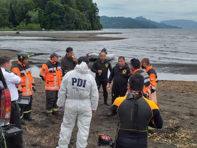 Encuentra cadáver de mujer flotando a orillas del Lago Calafquén