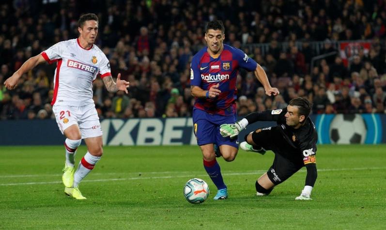 Con Vidal en la banca: Barcelona golea al Mallorca