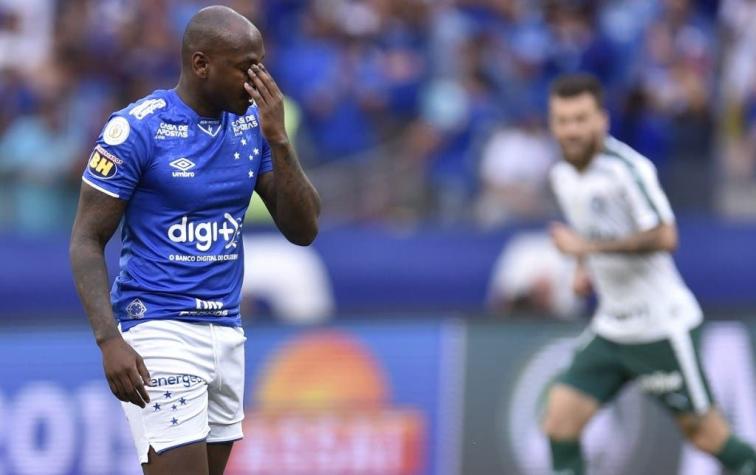 Cruzeiro pierde con Palmeiras y confirma su primer descenso a la Serie B de Brasil