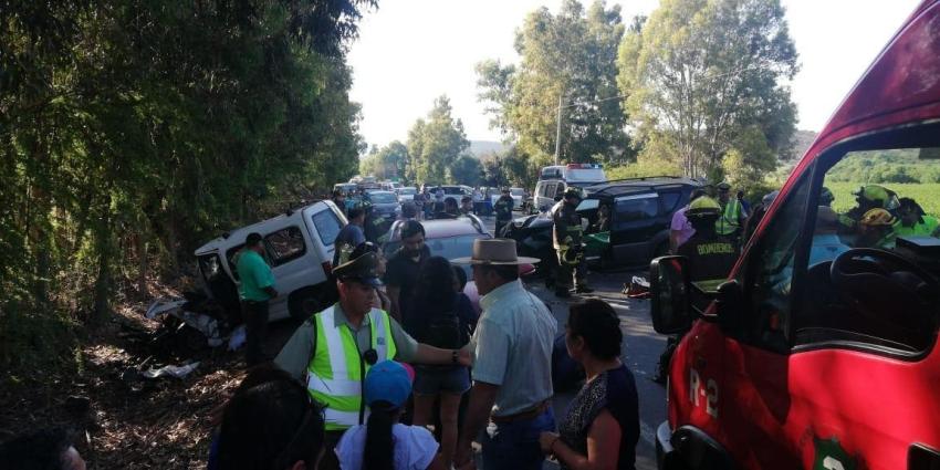 [VIDEO] Fiscalía confirma 5 personas muertas en accidente en ruta San Javier-Constitución