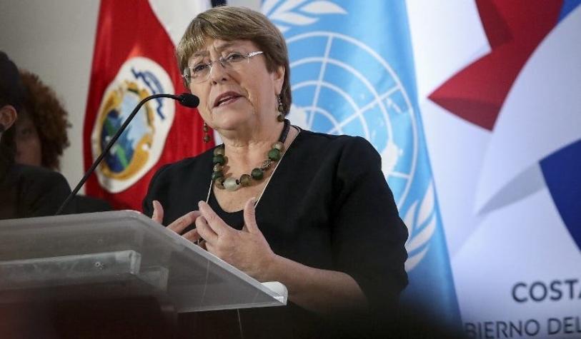 Bachelet adelanta que informe ONU está "a punto" de ser entregado al gobierno