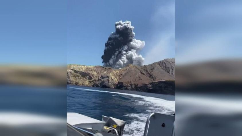 [VIDEO] 13 muertos tras erupción de volcán en Nueva Zelanda