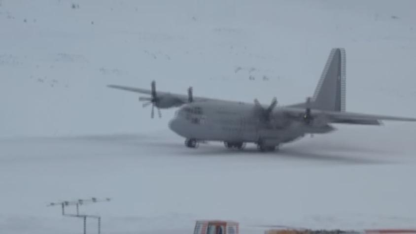 Avión de la Fach que viajaba a la Antártica con 38 personas a bordo se encuentra inubicable