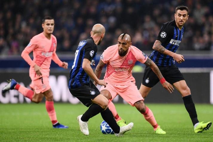 Inter de Milán vs. Barcelona con Arturo Vidal como titular: Día, hora y cómo verlo
