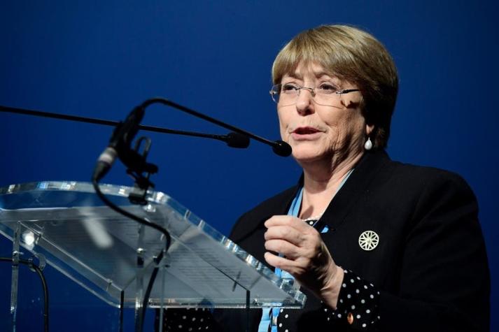 Bachelet y crisis en Chile: "Cuando los gobiernos no pueden hacerse cargo, pasa lo que está pasando"