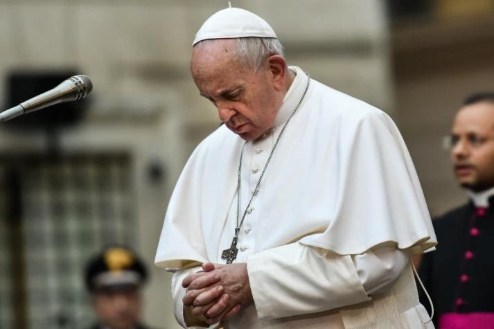 Papa Francisco envía mensaje de "cercanía" a Chile por desaparición de avión FACh