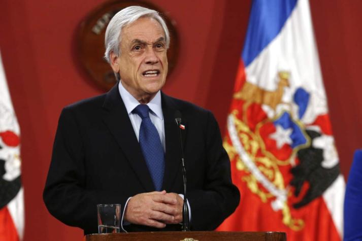 "No lo vi venir": Piñera habla de estallido social e insiste en que violencia "no fue casual"