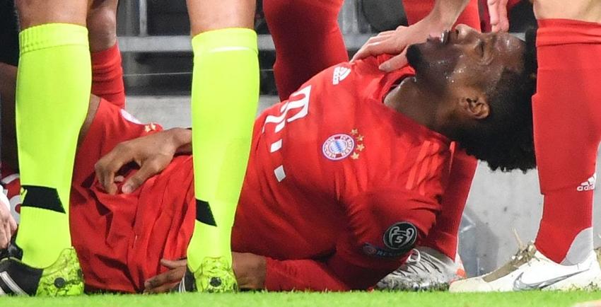 [VIDEO] La impactante lesión que sufrió figura del Bayern de Múnich en partido de Champions