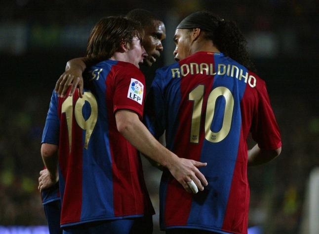 Ronaldinho: "No puedo decir que Messi sea el mejor de la historia, sí que es el mejor en su época”