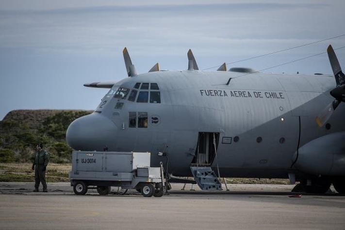 FACh informa que "malas condiciones" climáticas han complicado búsqueda del avión Hércules
