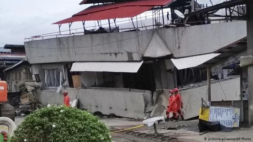 Aumenta a nueve cifra de muertos por terremoto en Filipinas y réplicas continúan