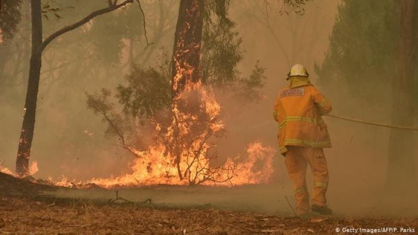 Mueren dos bomberos en los incendios de Australia