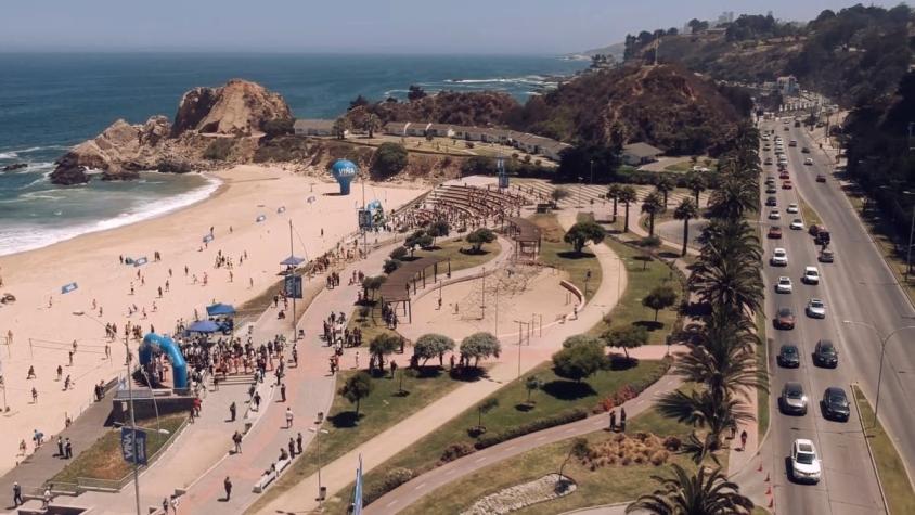 [VIDEO] Viña del Mar inaugura Playa del Deporte 2020