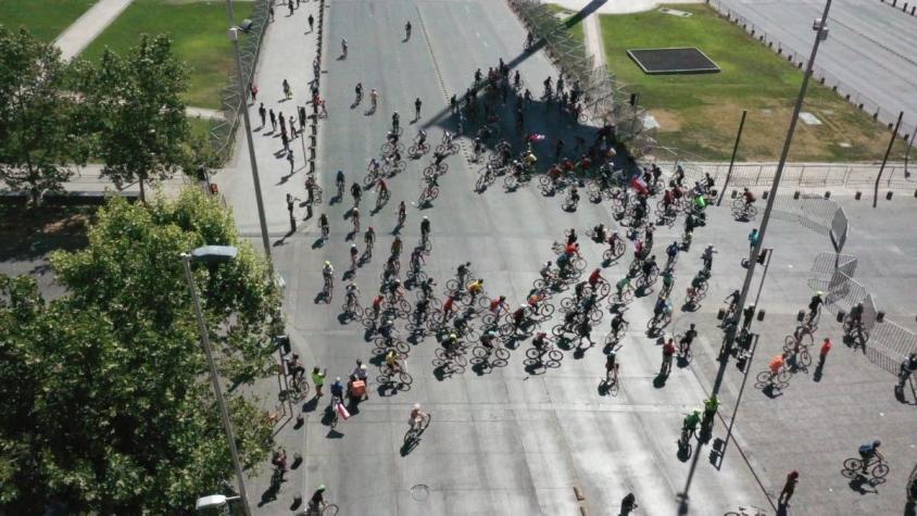 [VIDEO] Acusan violencia en manifestación de ciclistas este domingo