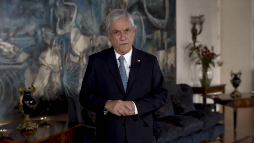 Piñera tras dichos sobre videos falsos: "No me expresé en forma suficientemente precisa"
