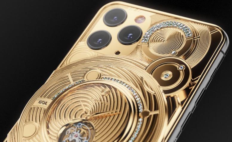 [VIDEO] Con diamantes y oro de 24 quilates: Así es el iPhone más caro del mundo