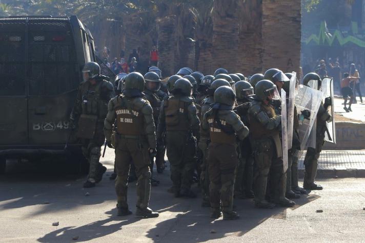 CIDH expresa preocupación ante "ocupación policial desproporcionada" registrada en Plaza Italia