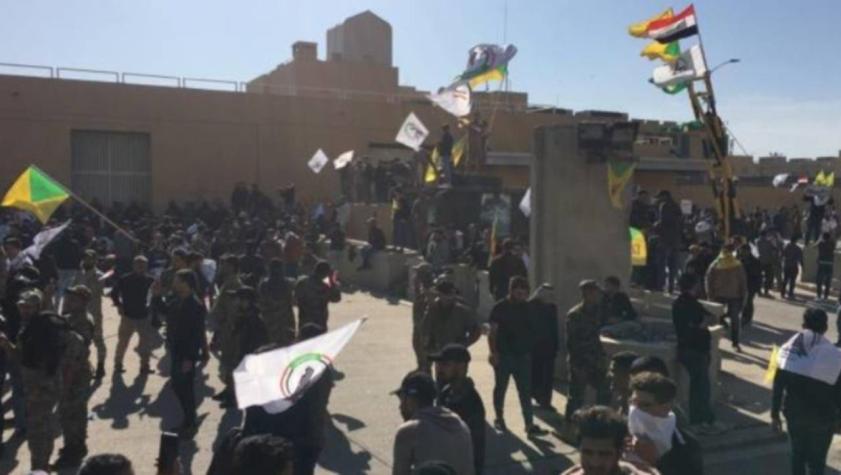 Manifestantes entran a la embajada de EEUU en Bagdad: Gobierno iraquí anuncia que los dispersará