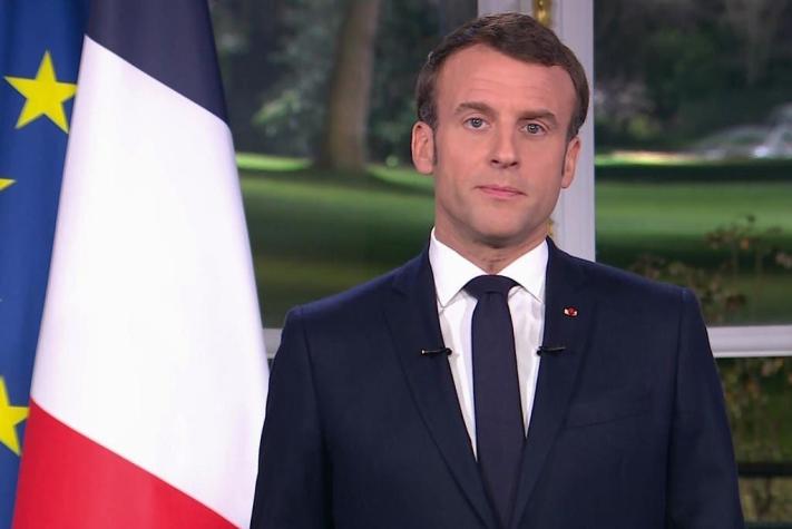 Pese a protestas Macron dice que reforma de pensiones en Francia "será llevada a cabo"