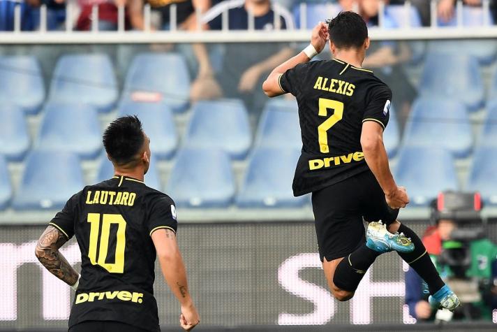 Alexis Sánchez es titular en el duelo por la Copa de Italia entre el Inter y el Cagliari