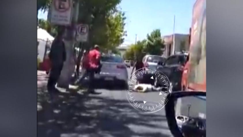 [VIDEO] Profesora agredió con un fierro a otro conductor en Quilpué