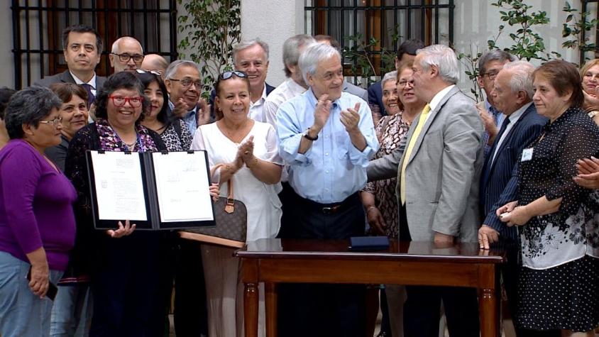 Plan de Salud Universal: Presidente Piñera firma proyecto que reforma Fonasa