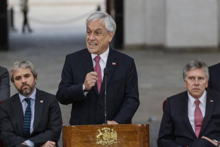Piñera critica a oposición por acusación constitucional a Guevara: "Debilitan el Estado de Derecho"