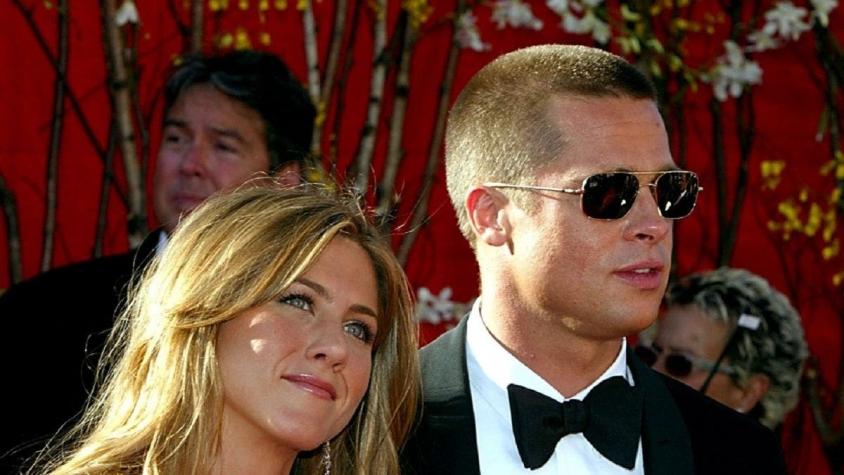 Captan emocionante reacción de Jeniffer Aniston cuando Brad Pitt gana su Globo de Oro