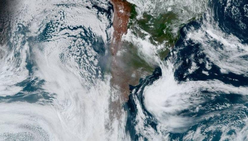 No está nublado: el humo de los incendios de Australia llegó a Chile