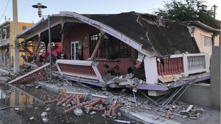 Terremoto en Puerto Rico: las impactantes imágenes de la destrucción