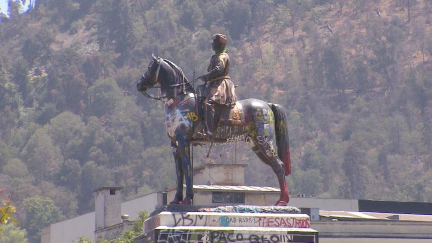[VIDEO] Estatua del General Baquedano se mantendrá en la plaza