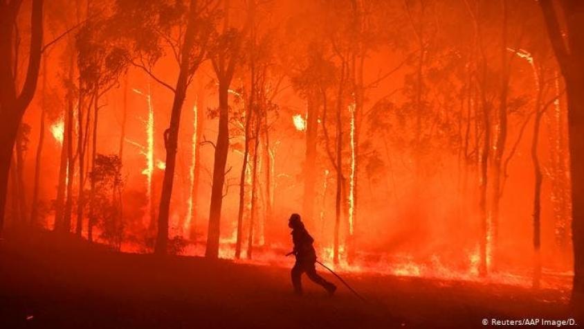 Australia extiende zonas de desastre por incendios