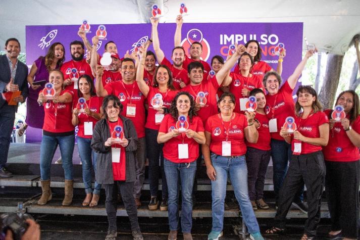 Impulso Chileno: Concurso para emprendedores premió a 60 proyectos con un total de 360 millones