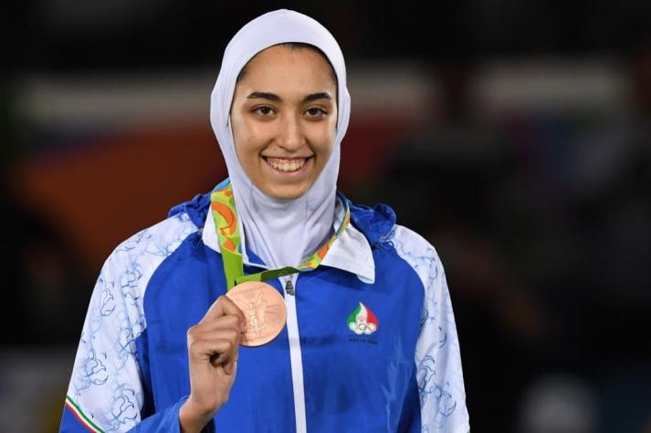 Kimia Alizadeh, la única medallista olímpica de Irán abandona el país