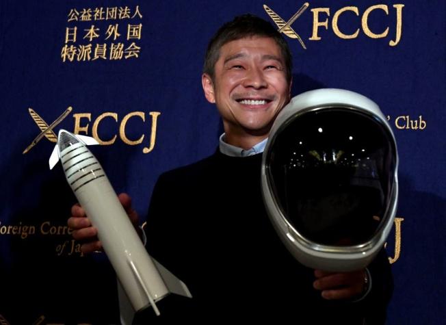 Multimillonario japonés inició concurso para buscar al amor de su vida y viajar juntos a la luna