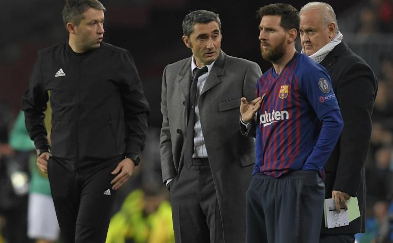 Jugadores de FC Barcelona dedican sentidos mensajes de despedida a Ernesto Valverde