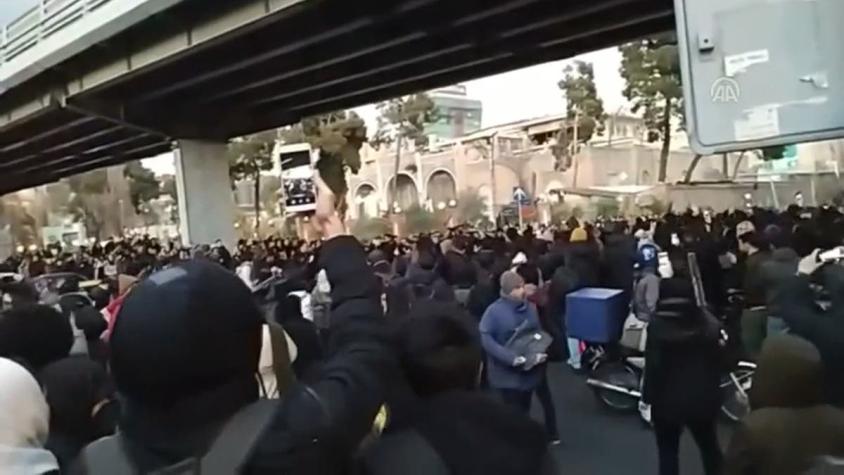 [VIDEO] Gobierno de Irán asegura que detuvo a "varias personas" por derribo de avión