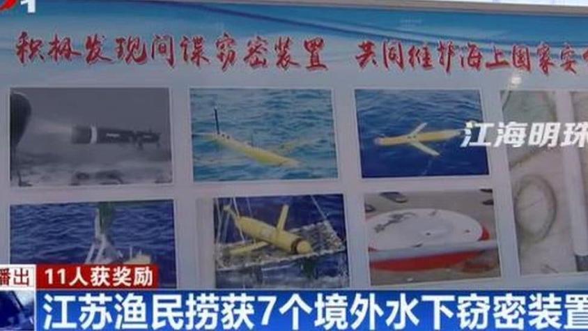 ¿Por qué pescadores chinos están encontrando tantos "espías submarinos"?