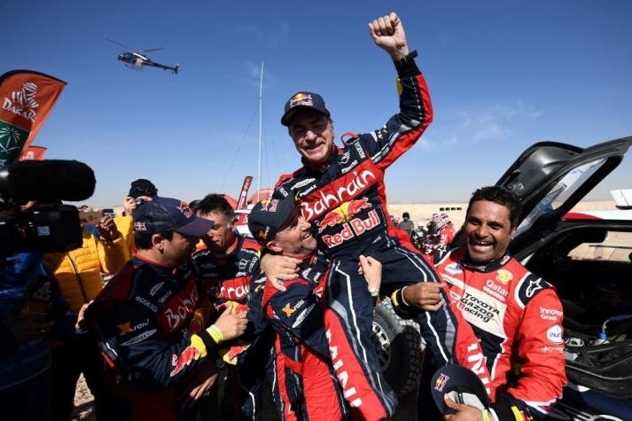 Carlos Sainz se proclama vencedor del Dakar por tercera vez a sus 57 años