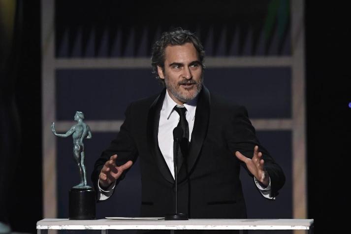 [VIDEO] SAG Awards 2020: Joaquin Phoenix dedica galardón a su "actor favorito" Heath Ledger
