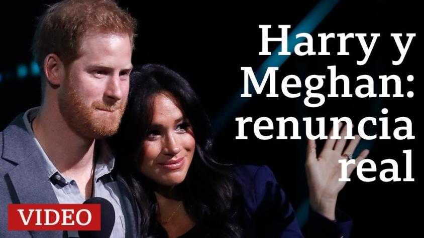 ¿Qué cambia para Harry y Meghan tras apartarse de sus funciones en la realeza?
