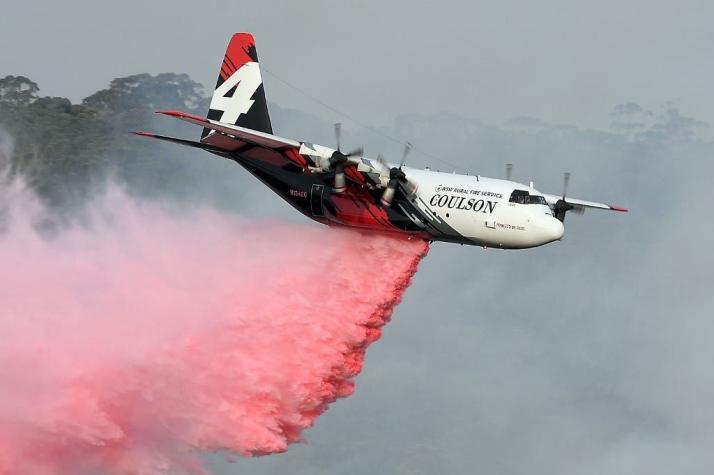 Australia: Avión de combate de incendios se estrella y deja tres fallecidos